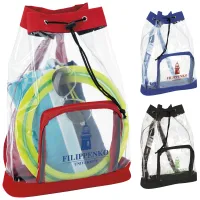 Good Value™ Clear Cinch Backpack