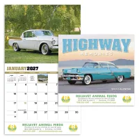 HotLine® Products Highway Memories Appointment Calendar - Stapled