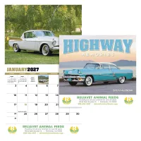 HotLine® Products Highway Memories Appointment Calendar - Stapled