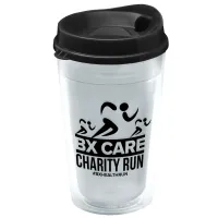 Garyline® Transparent Tumbler with Sip Lid - 16 oz.