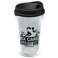 Garyline® Transparent Tumbler with Sip Lid - 16 oz.