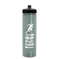 Garyline® Slim Fit RPET Bottle with Push-Pull Lid - 24 oz.