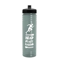 Garyline® Slim Fit RPET Bottle with Push-Pull Lid - 24 oz.