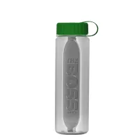Garyline® Boss Embossed RPET Bottle with Tethered Lid - 26 oz.