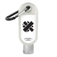 SPF-30 Sunscreen in Clear Bottle with Carabiner - 1.9 oz.