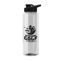 Garyline® Guzzler Bottle with Drink-Thru Lid - 32 oz.
