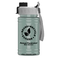 Garyline® Mini RPET Bottle with Quick-Snap Lid - 16 oz.