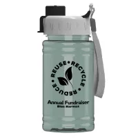 Garyline® Mini RPET Bottle with Quick-Snap Lid - 16 oz.