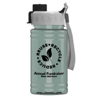Garyline® Mini RPET Bottle with Quick-Snap Lid - 16 oz.
