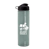 Garyline® Slim Fit RPET Bottle with Flip Lid - 24 oz.