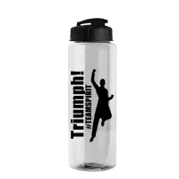 Garyline® Guzzler Bottle with Flip-Top Lid - 32 oz.