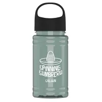 Garyline® Mini RPET Bottle with Oval Crest Lid - 16 oz.