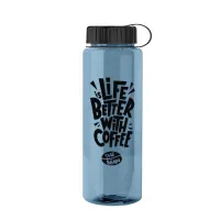 Garyline® Slim Fit RPET Bottle with Tethered Lid - 32 oz.