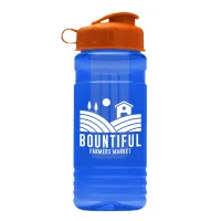 Garyline® Groove Tritan® Bottle with Flip-Top Lid and Infuser - 20 oz.