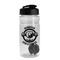 Garyline® Groove Tritan® Shaker Bottle with Flip-Top Lid and Mixing Ball - 20 oz.