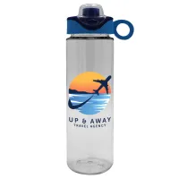 Garyline® Freedom Tritan® Renew Bottle with Two-Tone Drink-Thru Lid with Silicone Loop - 28 oz.