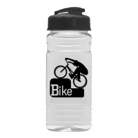 Garyline® Clear Bottle with Flip-Top Lid - 20 oz.