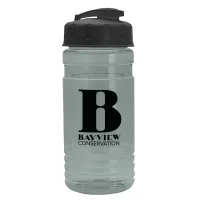 Garyline® RPET Bottle with Flip-Top Lid - 20 oz.