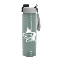 Garyline® Slim Fit RPET Bottle with Quick-Snap Lid - 24 oz.