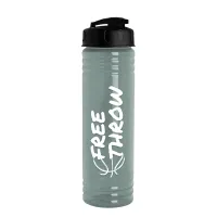 Garyline® Slim Fit RPET Bottle with Flip-Top Lid - 24 oz.