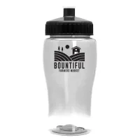 Garyline® Poly+ Jr. Bottle with Push-Pull Lid - 18 oz.