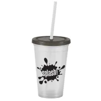 Garyline® Pioneer Insulated Tumbler with Straw - 16 oz.