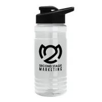 Garyline® Groove Tritan® Bottle with Drink-Thru Lid - 20 oz.