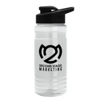 Garyline® Groove Tritan® Bottle with Drink-Thru Lid - 20 oz.
