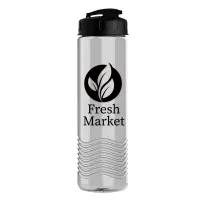 Garyline® Wave Tritan® Bottle with Flip-Top Lid - 24 oz.