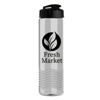 Garyline® Wave Tritan® Bottle with Flip-Top Lid - 24 oz.