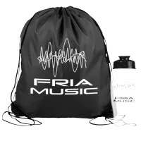 Garyline® Graduate Drawstring Backpack with 27 oz. Bottle