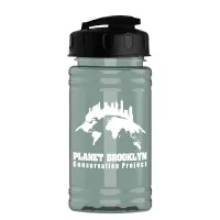 Garyline® Mini RPET Bottle with Flip-Top Lid - 16 oz.