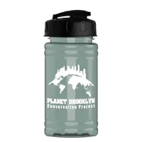 Garyline® Mini RPET Bottle with Flip-Top Lid - 16 oz.