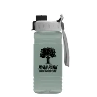 Garyline® RPET Bottle with Quick-Snap Lid - 20 oz.
