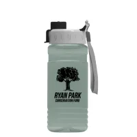 Garyline® RPET Bottle with Quick-Snap Lid - 20 oz.