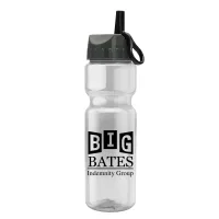 Garyline® Champ Bottle with Ring-Straw Lid - 28 oz.