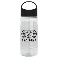 Garyline® Groove Tritan® Bottle with Oval Crest Lid - 20 oz.