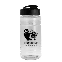Garyline® Groove Tritan® Bottle with Flip-Top Lid - 20 oz.