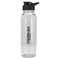 Garyline® Flat-Sided Tritan® Bottle with Drink-Thru Lid - 24 oz.
