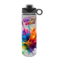 Garyline® Freedom Tritan® Bottle with Two-Tone Drink-Thru Lid with Silicone Loop - 28 oz.