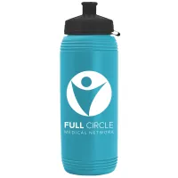 Garyline® Pint Sport Bottle with Tethered Push-Pull Lid - 16 oz.