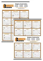 Triumph® Calendars Small Quantity Custom Span-A-Year Calendar