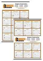 Triumph® Calendars Small Quantity Custom Span-A-Year Calendar