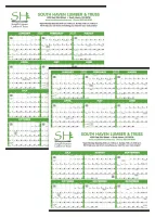 Triumph® Calendars Small Quantity Custom Span-A-Year Calendar