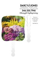 Skinner & Kennedy® Bountiful Garden - Pictorial Fan