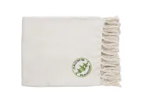 Herringbone Textured RPET Woven Blanket
