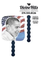 Skinner & Kennedy® President Barack Obama - Pictorial Fan