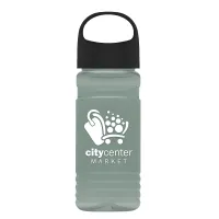 Garyline® RPET Bottle with Oval Crest Lid - 20 oz.