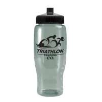 Garyline® Poly+ Recycled Bottle with Push-Pull Lid - 27 oz.