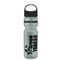 Garyline® Champ Recycled Bottle with Oval Crest Lid - 28 oz.